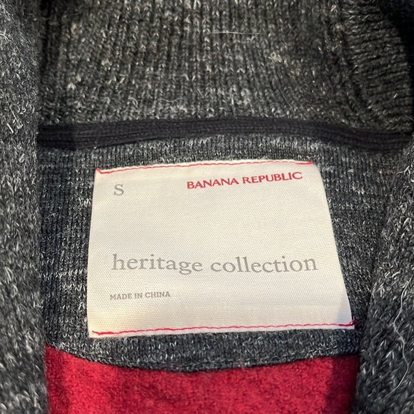 Banana Republic Shawl Collar Sweater - Picture 2 of 7